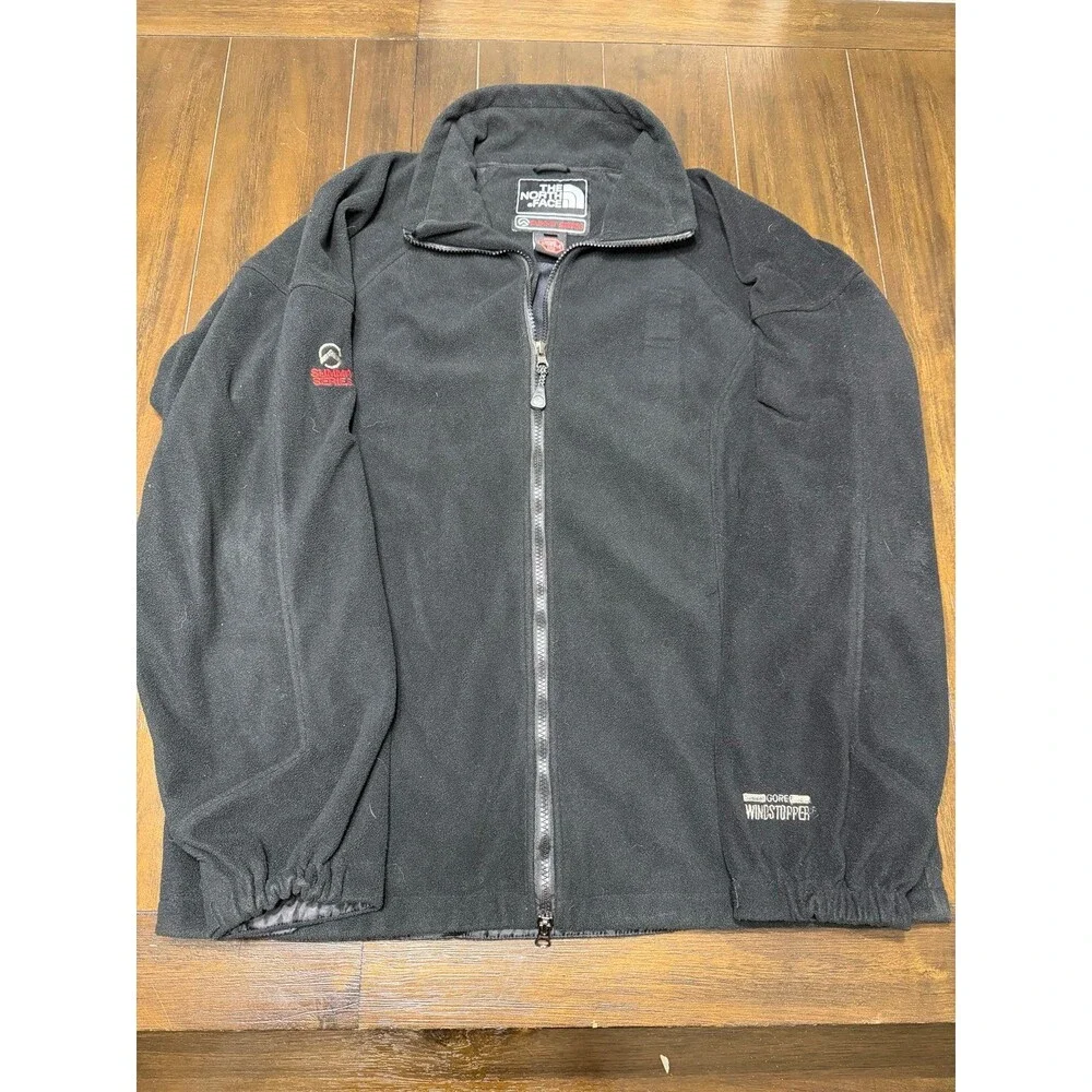 The North Face, Men’s black fleece jacket in size L. Men’s #outdoor #hiking  05